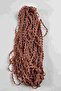 Copper Vavel Wavy Decorative Ribbon – 1 cm Thin Zigzag Ribbon 10 Meters
