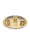 Silver Line Pooja Plate Brass 3in1 9inch