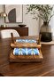 Wooden napkin holder