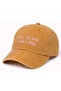 ''Sorry I'M Late, I Saw a Dog'' Embroidered Washable Hat / Dog Embroidered Baseball Cap - 2