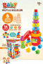 Happy Towers Bultak Educational Tower Tumbling Game 14 Pieces 12+ Months - 2