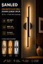 Decorative 20W Indoor Black Case 3 Color Light 60 cm Wall Sconce Electric 1 Piece