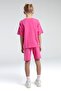 Waitress Girl's 100% Cotton Regular Comfortable Cut Short Sleeve Bermuda Shorts Pajama Set - 5