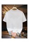 Rabbit Printed Large Size Oversize T-Shirt - 2