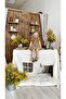 Under Table Playhouse & Play Table Cover - Natural Cotton Fabric - Bohemian Design