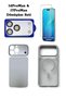 iPhone 14Promax-17Promax Conversion Set Case Cover Aslan3Pro Glass Transparent Soft Silicone Cover