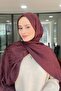 Premium Jacquard Shawl Ring Pattern - Burgundy - 2