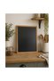 Blackboard 30 x 40 cm, with solid oak wood frame - 2