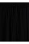 New Season from Güli̇s Gi̇yi̇m: Black Wide-Leg Women's Trousers with Elastic Waist - 3