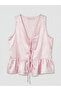 Lcw Dream Pink Patterned Women's Satin Pajama Set - 6