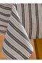 Lcw Home Gray Striped Tablecloth 140X180 cm - 3