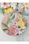 Porcelain Serving Plate Set of 6 27cm Full Bloom - 6