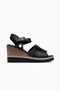 Women's Heeled Sandals / High-Heeled / Buckle Detail / Summer 2026 Season / Black / D26Ys-2970-B - 2