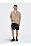 Onslaurence Linen Resort Collar Ss Noos Men's Gray Shirt - 22036242 - 3
