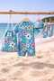Girl's 4-Piece Beach Set: Bag + Shoes + Hat