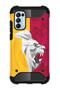 Oppo Reno 5 Pro Case Army Tank Full Protection Anti-Shock - Yellow Red Champion