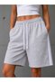 Women's Lycra Combed Cotton Striped Detail Shorts - 3