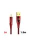 Cablu Lightning Shark Series Red