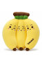 Yellow Banana Soft Plush Toy 25 cm Fun Fruit Plush Stuffed Toy Gift for Kids Home Decor