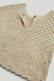 بلوزة كروشيه بلون التان - 3
