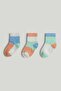 3 Pack Pastel Baby Socks
