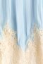 Lace-trimmed chiffon strappy dress - 7