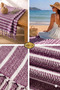 |   100% Cotton Woven Peshtemal Towel |   Beach & Bath Towel |   100X170 cm - 4