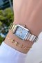 Special Series Steel Cord Women's Wristwatch Gold Silver Color with 2 Year Warranty Bracelet Gifted Hm4Bfc2 - 5
