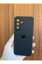 Samsung Galaxy A56 Heart Printed Inside Velvet Premium Silicone Phone Case (Black) - 7