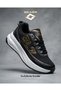 Men's Black Gold Sneaker Casual Sneaker Sports Shoes 064 - 3