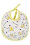 Yellow and White Animal Patterned Waterproof Apron with Towel
