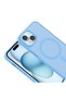 iPhone 15 Compatible Case Magsafe Supported Babet Cover - Light Blue - T41338 - 3