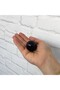 15 Pcs Hard Plastic Knob Round Ball Shiny Black Cabinet Furniture Kitchen Cupboard Drawer Handle Knob - 4