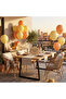 Yellow Orange Balloon Set 20 Pieces Birthday Party Decoration Stylish Design - 2