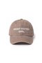''Most Hated Girl'' Embroidered Washed Hat /''En Sevi̇lmeyen Kiz'' Embroidered Washed Baseball Cap