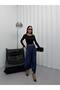 Women's Shalwar Trousers High Waist Elasticated Leg Comfortable Cut Stylish Casual Trousers - 8