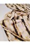 Telali Cream Brown Satin Fabric Stylish Light Shiny 140X115Cm
