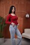 Miracles Women's Soft and Flexible Fabric Slim Fit Body-Fitting T-Shirt with Pockets and Buttons, Long Sleeves - 4