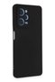 Ilkeshop New Redmi Note 12 Pro 5g Case Nano Velvet Silicone (134627) - Black - 3