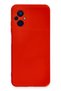 Ilkeshop New Poco M5 Case Nano Inside Velvet Silicone (183955) - Red