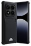 Ilkeshop New Redmi Note 14 Pro 4g Kelvin Silicone with Business Card Holder (175259) - Black
