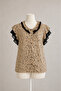 Luxury Viscose Plus Size Short Sleeve Mother's Combed Cotton Shirt