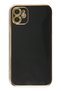Ilkeshop New iPhone 12 Case Volet Silicone (234154) - Black - 2