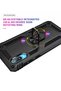 Ilkeshop New Galaxy A02 Case Sofia Ring Silicone Cover (105943) - Black - 5