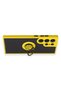 Ilkeshop New Galaxy S23 Ultra Case Montreal Silicone Cover with Ring (140008) - Yellow - 3