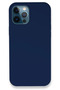 Ilkeshop New iPhone 12 Pro Case Launch Legant Silicone (143749) - Navy Blue