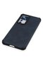 Ilkeshop New Mi 12t Case Loop Leather Silicone (173128) - Navy Blue - 4