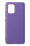 Ilkeshop New Galaxy A91 / S10 Lite Case Nano Inside Velvet Silicone (204614) - Purple