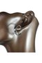 Orora Silver Color Thick Hoop Earrings-2,5Cm - 2
