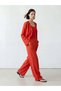 Vizyon New Season Elastic Waist Textured Women's Trousers - 2